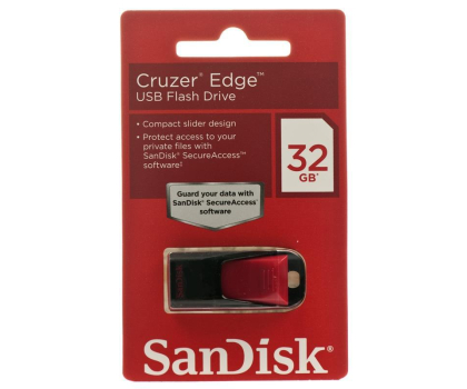 PenDrive Sandisk 32GB Cruzer Edge (czarny)